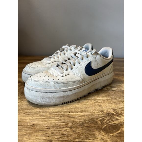 Nike Court Vision Alta Women's Size 11 Diffused Blue Sail Sneakers DM0113-102 - Picture 1 of 7